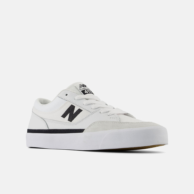 NB Numeric 417 Low Franky Villani in White/Black