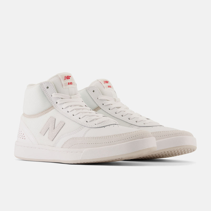 NB Numeric 440 High in White With Red