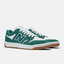 Load image into Gallery viewer, NB Numeric 480 in Vintage Teal and White Leather
