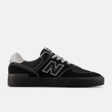 Load image into Gallery viewer, NB Numeric 574 Vulc in Black with Grey
