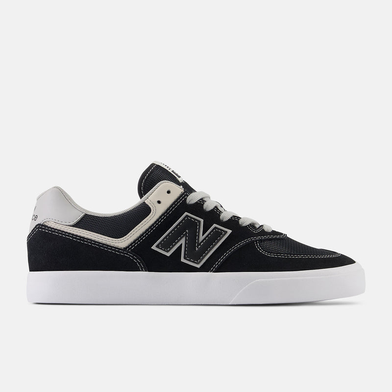 NB Numeric 574 Vulc in Black with Grey