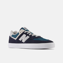 Load image into Gallery viewer, NB Numeric 574 Vulc in Navy with Grey
