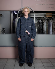 Load image into Gallery viewer, Basement Pinstripe V2 Denim Pants in Blue
