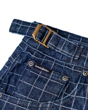 Load image into Gallery viewer, Basement Pinstripe V2 Denim Pants in Blue
