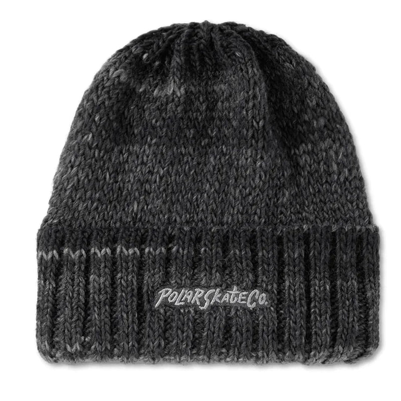 Polar Skate Co. Multi Color Knitted Beanie in Grey/Black