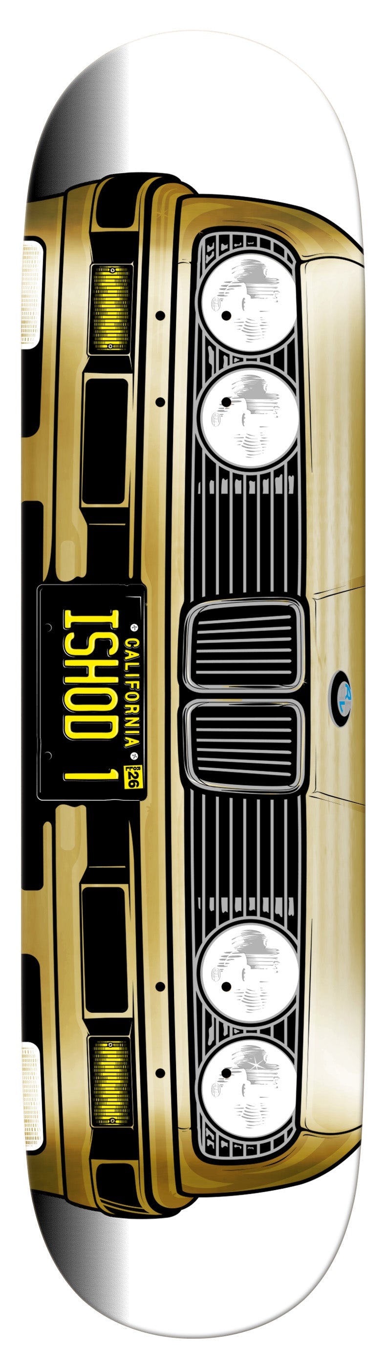 Real Ishod Grille LTD Gold Foil True Fit Deck 8.25