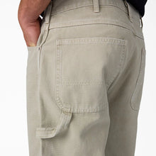 Load image into Gallery viewer, Dickies Worn In Duck Carpenter Pants in Silver Birch
