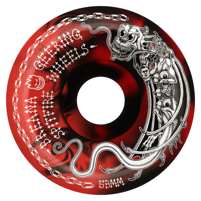Spitfire F4 Breana Geering Tormentor Conical Full in Black/Red 53mm 99a
