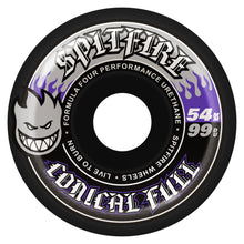 Load image into Gallery viewer, Spitfire F4 Conical Full Black Wheels 99a 54mm

