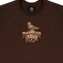 Load image into Gallery viewer, Thrasher x Antihero Cover The Earth Tee in Dark Chocolate
