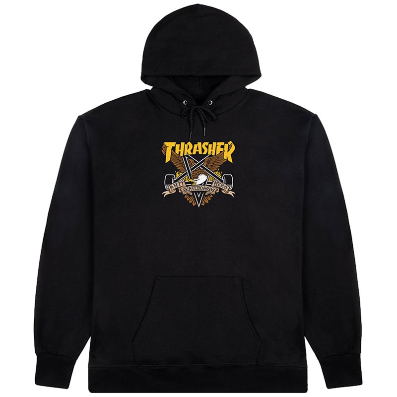 Thrasher x Antihero Eagelgram Hoodie in Black