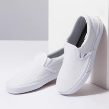 Load image into Gallery viewer, Vans Slip On Perf Leather in White
