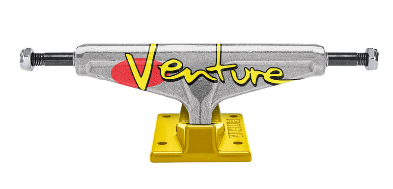 Venture 92' Full Bleed Trucks in Polished/Yellow