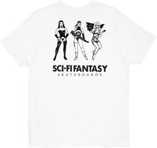 Load image into Gallery viewer, Sci-Fi Fantasy Macho Woman Tee in White
