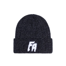 Load image into Gallery viewer, FA Reflective Waffle Cuff Beanie
