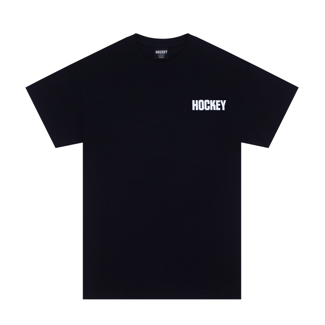 Hockey Luck Tee in Black