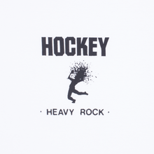 Load image into Gallery viewer, Hockey Heavy Rock Tee in White
