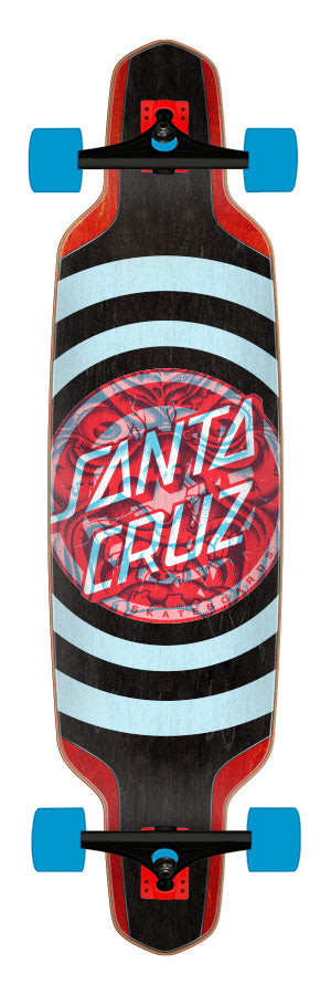 Santa Cruz Decoder Roskopp Drop Down Cruzer Longboard 9.5