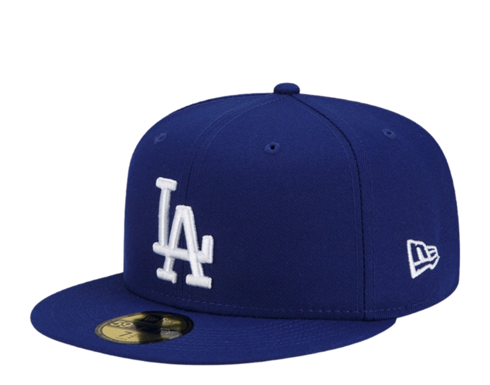 Royal Blue Los Angeles Dodgers Icy Blue Bottom Swarovski Crystal 1980 All Star Game Side Patch New Era 59FIFTY Fitted 73/4