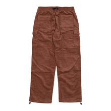 Load image into Gallery viewer, Venture Trucks Paid Corduroy Cargo Pants in Brown
