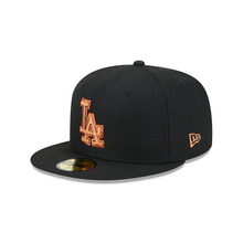 Load image into Gallery viewer, New Era 59Fifty Fitted LA Dodgers Metallic Pop
