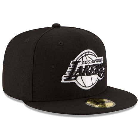 New Era 59Fifty LA Lakers Fitted in Black/White