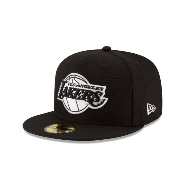 New Era 59Fifty Fitted LA Lakers Fitted in Black/White