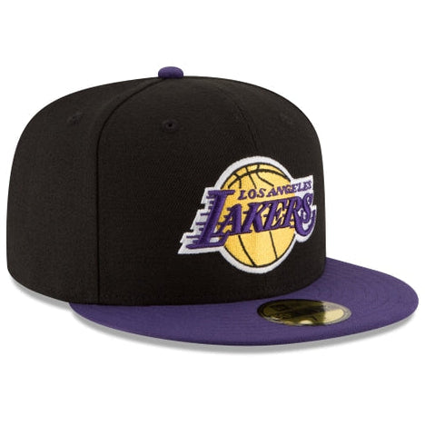 New Era 59Fifty LA Lakers in 2Tone Black/Purple