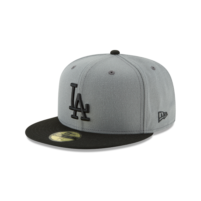 New Era 59Fifty Fitted LA Dodgers Basic Storm Gray