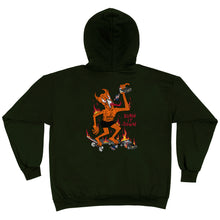Load image into Gallery viewer, Thrasher Magazine Burn It Down Hoodie in Chocolate Brown
