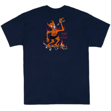 Load image into Gallery viewer, Thrasher Magazine Burn It Down Tee in Navy
