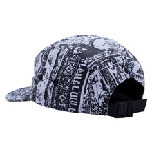 Load image into Gallery viewer, FA Acupuncture Volley Strapback in Black/White
