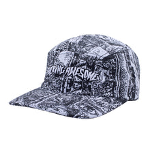 Load image into Gallery viewer, FA Acupuncture Volley Strapback in Black/White
