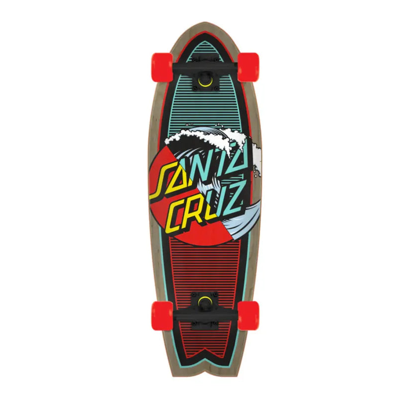 Santa Cruz Classic Wave Splice Shark Cruzer 8.8