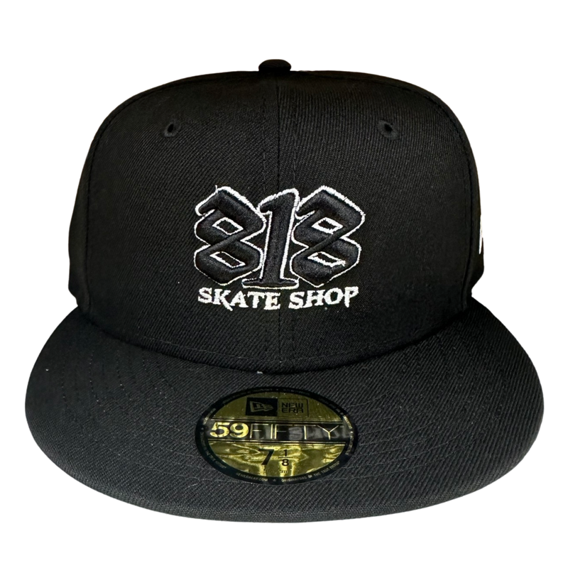 New Era 59Fifty 818 Skate Shop Logo in Black