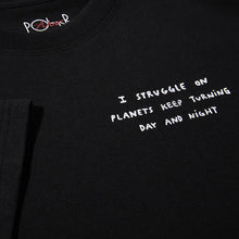 Load image into Gallery viewer, Polar Skate Co. Struggle Tee in Black
