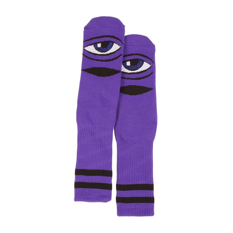 Toy Machine Sect Socks in Purple - 818 Skate