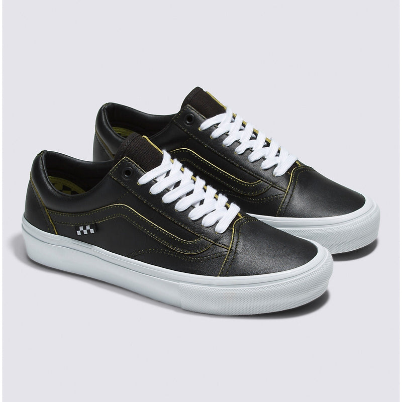 Vans Skate Wearaway Old Skool in Black/Lime