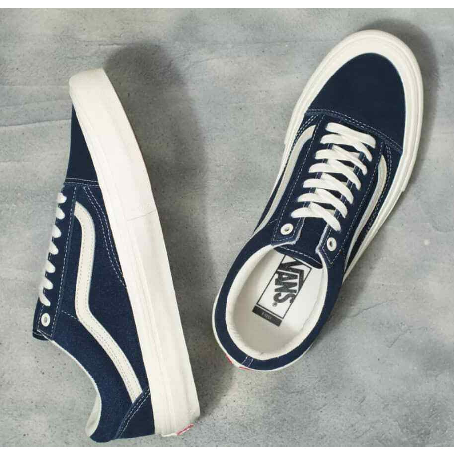 Old Skool Pro in (Wrapped) Navy/Marshmallow – 818 Skate