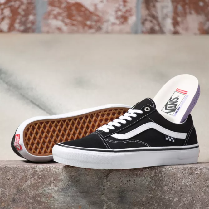 Vans Skate Old Skool in Black/White