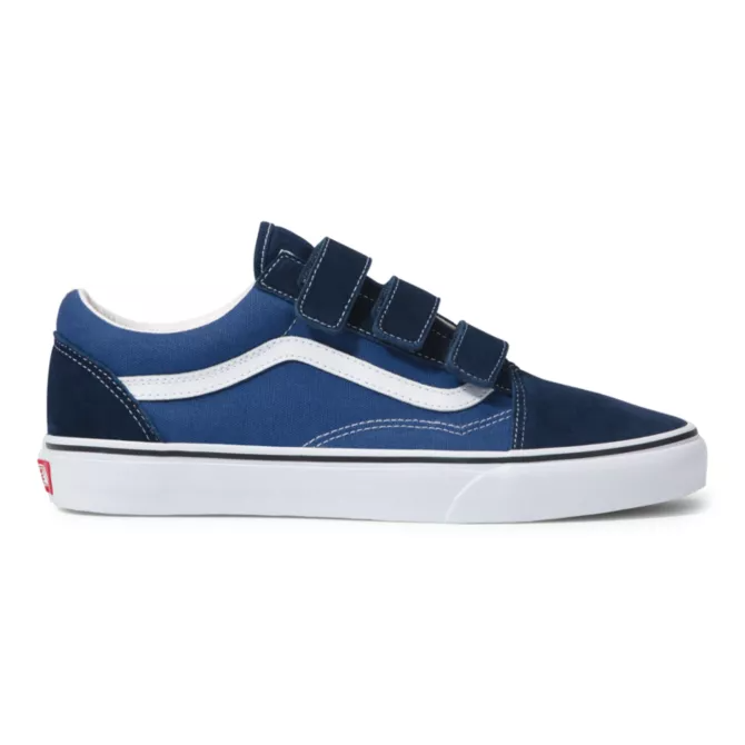 Vans old skool v dress blue true navy sales