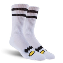 Load image into Gallery viewer, Toy Machine Monster Socks in White
