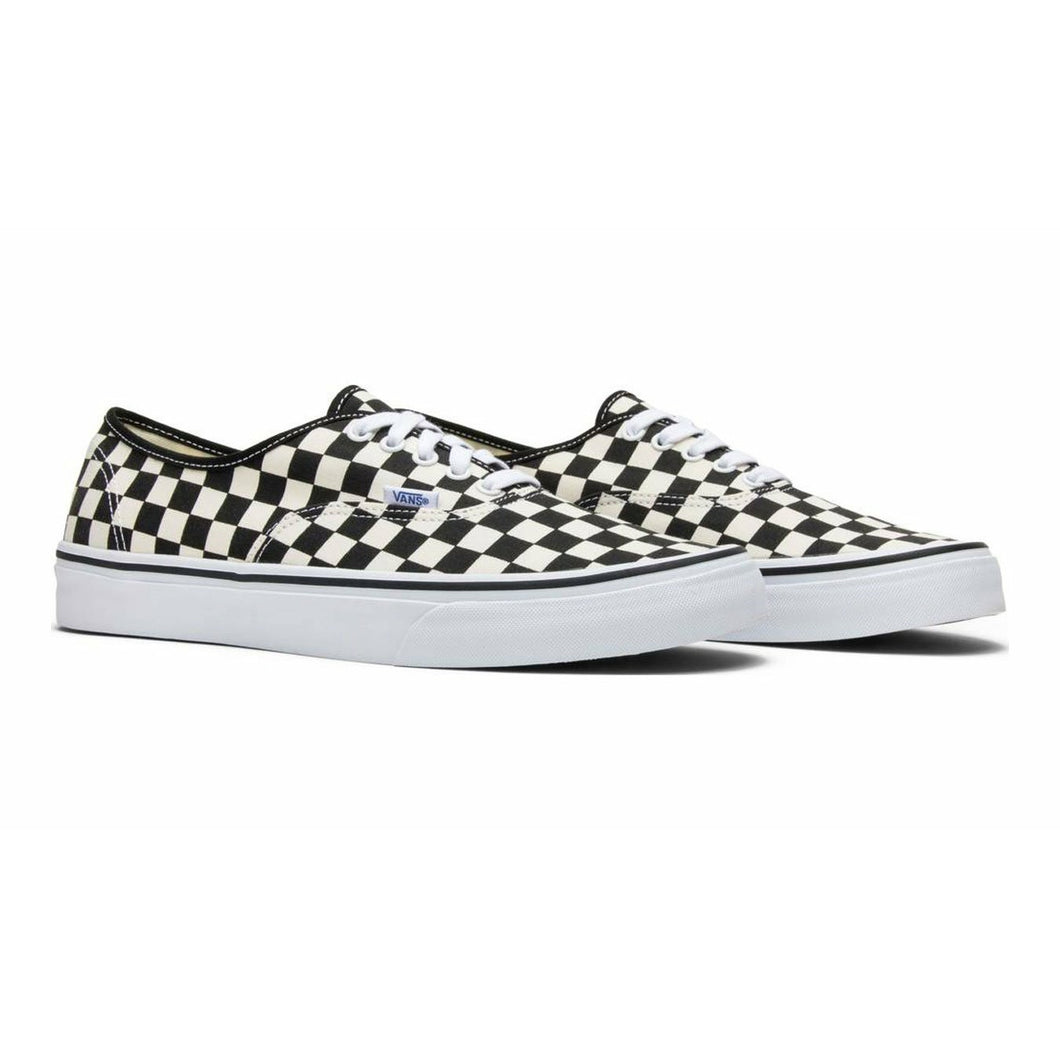 Vans Authentic in (Goldencoast) Checkerboard Black/White - 818 Skate