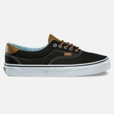 Vans C&L Era 59 in Black/Acid Denim - 818 Skate